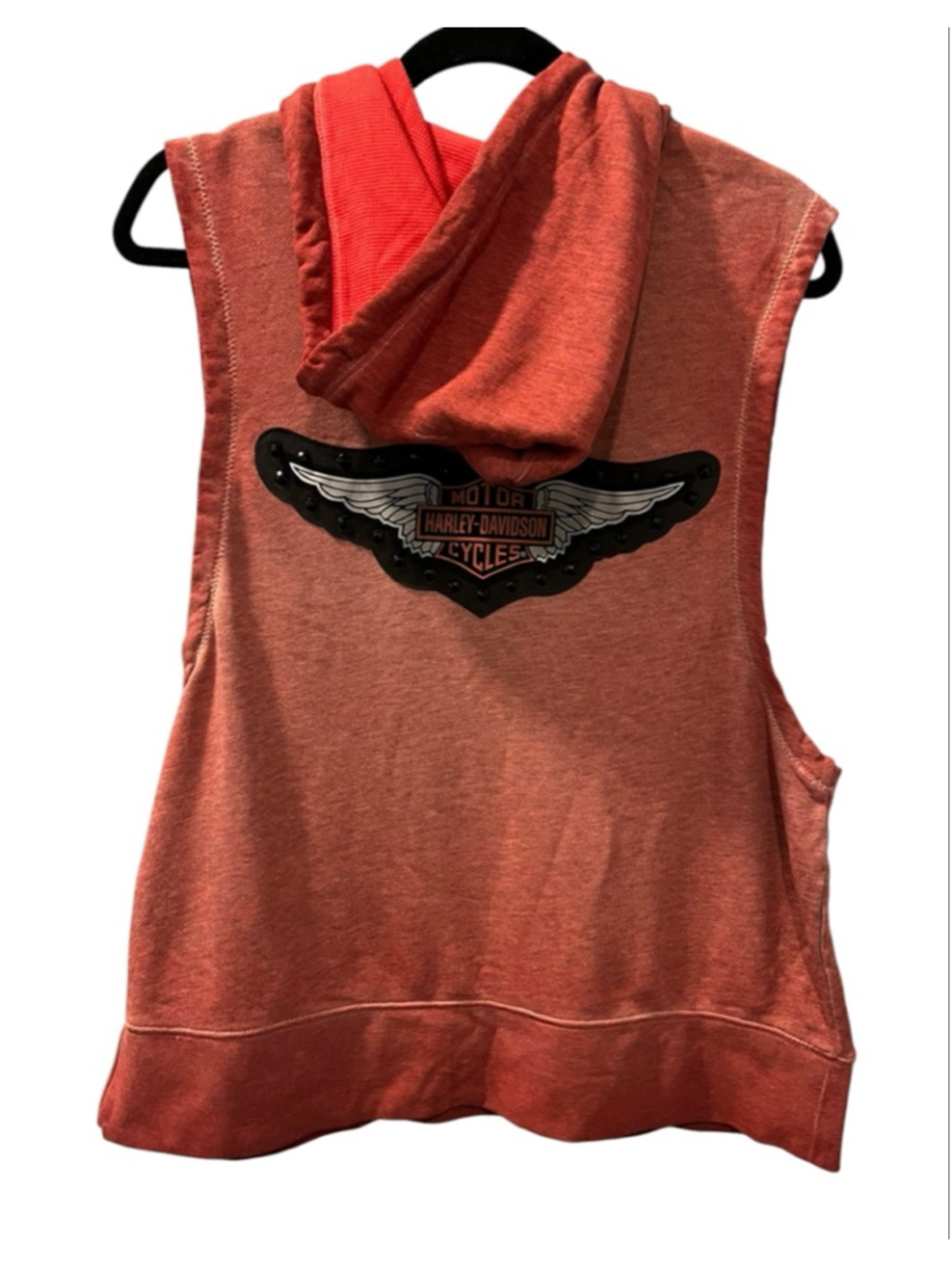 Harley Davidson NWT 2018 Women's 1903 Collection Sleeveless Hoodie Size 1XL Wing